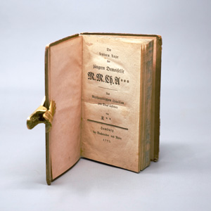 Lot 2091, Auction  126, Rathlef, Ernst Lorenz Michael, Die letztern Tage der jüngern Demoiselle M. M. Ch. A***