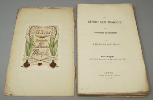 Los 2128 - Nietzsche, Friedrich - Die Geburt der Tragödie - 3 - thumb