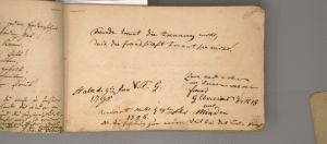Los 2543 - Stammbuch - des Studenten Wever in Halle (Saale). 1795-1837  - 1 - thumb