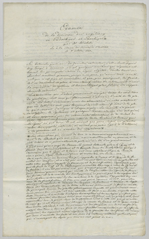 Lot 2563, Auction  126, Mirbel, Charles François Brisseau de, Vortrags-Manuskript Paris. 1810