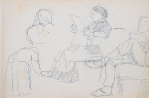 Lot 2612, Auction  126, Hentschel, H. Rudolph, Skizzenbuch u. Beilagen. 1865-1906