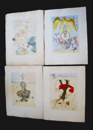 Los 3053 - Dali, Salvador - 29 kolorierte und pochoir-kolorierte Original-Kaltnadelradierungen auf Arches-Velin - 6 - thumb