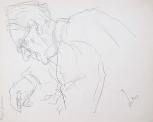 Lot 3078, Auction  126, Dolbin, Benedikt Fred, Portrait von Eugen Jochum