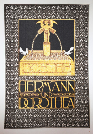 Lot 3103, Auction  126, Goethe, Johann Wolfgang von und Ernst Ludwig-Presse, Hermann und Dorothea