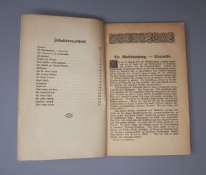 Los 3191 - Jünger, Ernst - In Stahlgewittern. Hannover, Selbstverlag, 1920. - Erste Ausgabe der ersten selbständigen Veröffentlichung Jüngers. - Einband mit "Gibraltar"-Inschrift - 6 - thumb