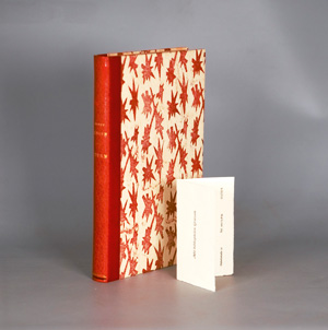 Lot 3218, Auction  126, Jünger, Ernst, Sturm. OHalbleder. Olten 1963. - 105 sign. Exemplare