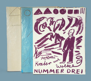 Lot 3284, Auction  126, Krater und Wolke, Hrsg. von Ralf Winkler (A. R. Penck). Nummern 3, 4, und 5