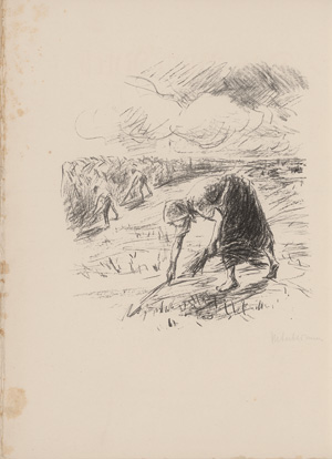 Lot 3303, Auction  126, Buch Ruth, Das und Liebermann, Max - Illustr., Max Liebermann