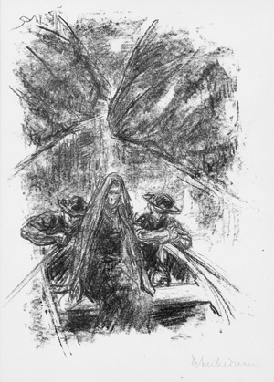 Lot 3306, Auction  126, Heine, Heinrich und Liebermann, Max - Illustr., Der Rabbi von Bacherach. Vorzugsausgabe. Exemplar für Max Liebermann