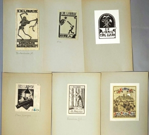 Los 3407 - Exlibris - Konvolut von ca. 800 Exlibris. Um 1880-1930 - 2 - thumb