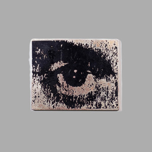 Lot 3431, Auction  126, Man Ray, Photokina Köln 1960. Stahlplatte mit Lackdruck von Man Ray