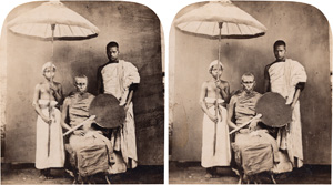 Los 4021 - Ceylon - Sinhalese temple dancers, chiefs, monks, craftsmen, and street performers - 3 - thumb