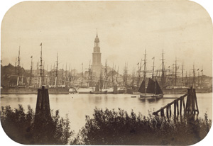 Lot 4048, Auction  126, Hamburg, View of St. Michaelis Church, Hamburg