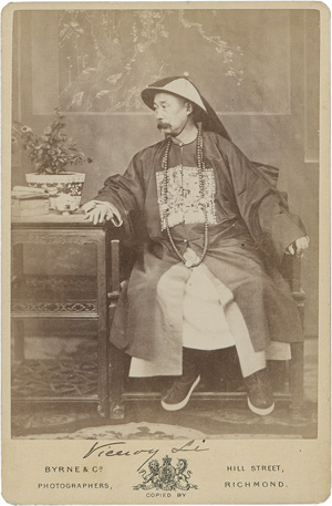 Lot 4087, Auction  126, Shitai, Liang, Portrait of Li Hongzhang in Tientsin
