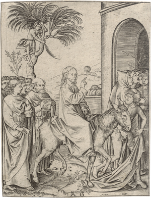 Lot 5173, Auction  126, Monogrammist AG, Der Einzug in Jerusalem