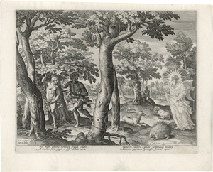 Lot 5224, Auction  126, Sadeler I, Johannes, Boni et Mali Scientia