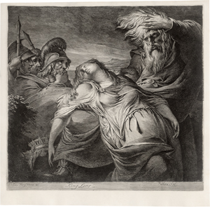 Lot 5262, Auction  126, Barry, James, König Lear und Cordelia