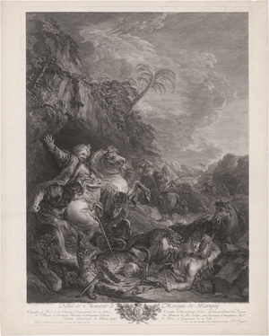 Lot 5288, Auction  126, Flipart, Jean-Jacques, La chasse au tigre