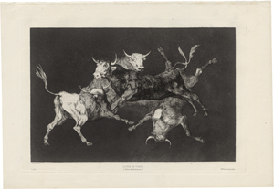 Los 5294 - Goya, Francisco de - Los Proverbios: Vier ergänzende Blätter - 0 - thumb