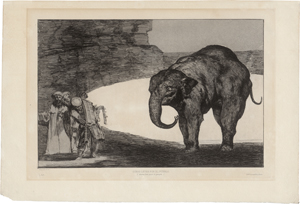 Los 5297 - Goya, Francisco de - Disparate de Bestia (Otras leyes por el pueblo). - 0 - thumb