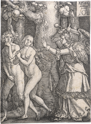 Los 5478 - Aldegrever, Heinrich - Die Vertreibung aus dem Paradies - 0 - thumb