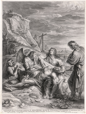 Los 5507 - Bolswert, Schelte Adams - Die Beweinung Christi - 0 - thumb