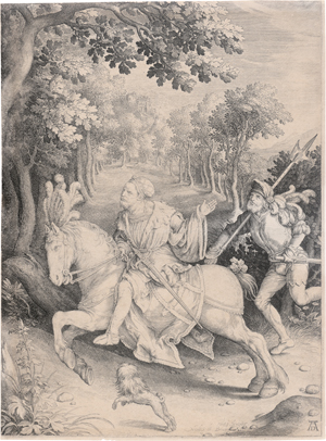 Los 5514 - Bruyn, Nicolaes de - Der Ritter und der Landsknecht - 0 - thumb