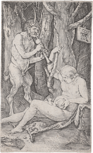 Lot 5538, Auction  126, Dürer, Albrecht, Satyrfamilie