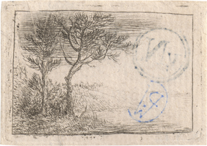 Lot 5603, Auction  126, Laer, Pieter de, Die Landschaft mit zwei Bäumen