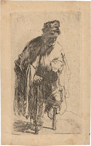 Lot 5678, Auction  126, Rembrandt Harmensz. van Rijn, Der Stelzfuss