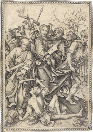 Lot 5693, Auction  126, Schongauer, Martin - nach, Die Gefangennahme Christi
