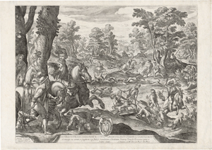 Lot 5700, Auction  126, Tempesta, Antonio, Jagdszene