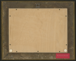 Los 6085 - Blechen, Carl - Schule - Parkmauer der Villa Borghese mit der Villa Raphaela - 2 - thumb