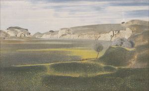 Lot 6190, Auction  126, Steppes, Edmund, "Löwenzahn" - Frühlingslandschaft im Jura