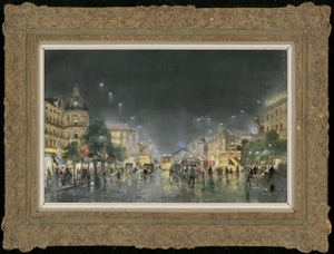 Los 6231 - Pallmann, Peter Götz - Nächtliches Treiben am Berliner Kurfürstendamm - 1 - thumb