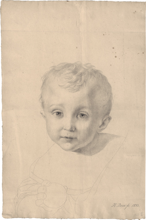 Los 6651 - Beck, Johann Heinrich - Bildnis eines Kindes, in der Hand einen Ball haltend - 0 - thumb