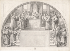 Lot 6702, Auction  126, Garelli, Luigi, Drei Fresken aus den Vatikanischen Stanzen