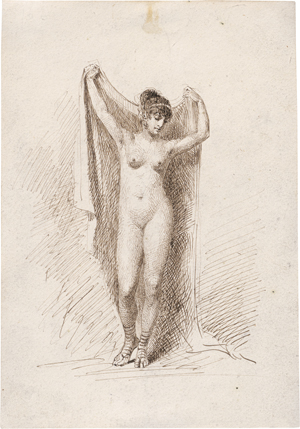 Lot 6725, Auction  126, Französisch, 19. Jh. Tanzende Vestalin