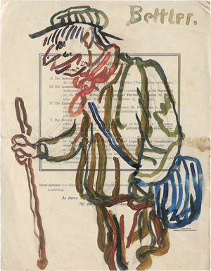 Lot 7048, Auction  126, Rohlfs, Christian, Sieben Zeichnungen und Aquarelle