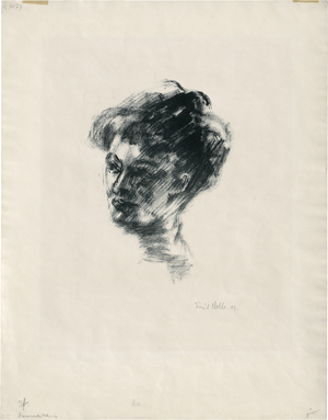 Lot 7051, Auction  126, Nolde, Emil, Lis (Lis Vilstrup)