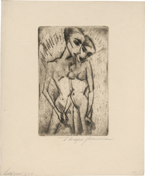 Lot 7078, Auction  126, Maetzel-Johannsen, Dorothea, Liebespaar