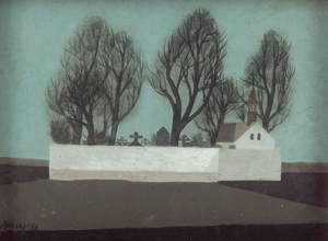 Los 7160 - Beneš, Vlastimil - Friedhof mit Bäumen - 0 - thumb