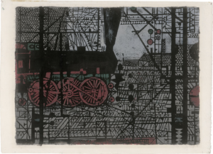 Los 7166 - Janssen, Horst - Eisenbahn - 0 - thumb