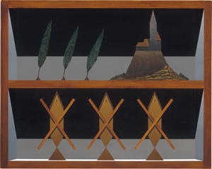 Lot 7282, Auction  126, Schade, Titus, Regal - Drei Windmühlen