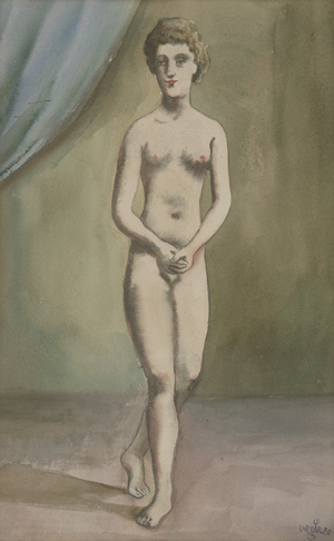 Lot 8088, Auction  126, Dressler, August Wilhelm, Mädchenakt