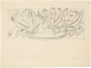 Lot 8089, Auction  126, Dufy, Raoul, Coupe de feuillages