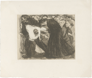 Lot 8151, Auction  126, Kollwitz, Käthe, Überfahren