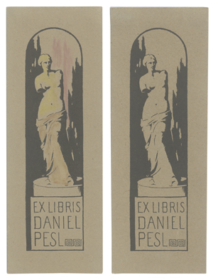 Lot 8182, Auction  126, Marc, Franz, Exlibris Daniel Pesl II