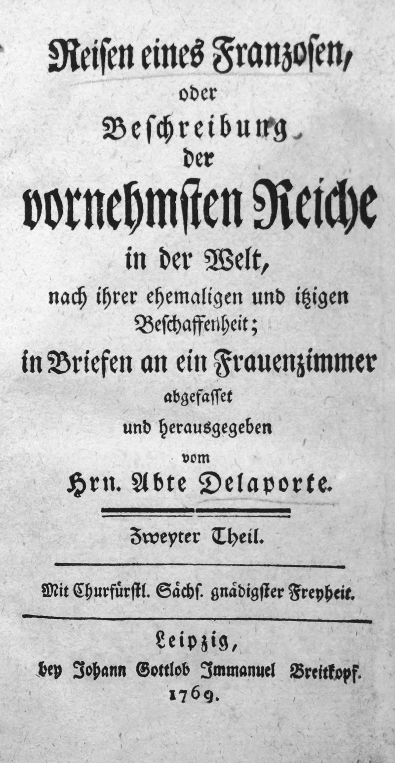 Lot 7, Auction 126, Delaporte, Joseph, Reisen eines Franzosen