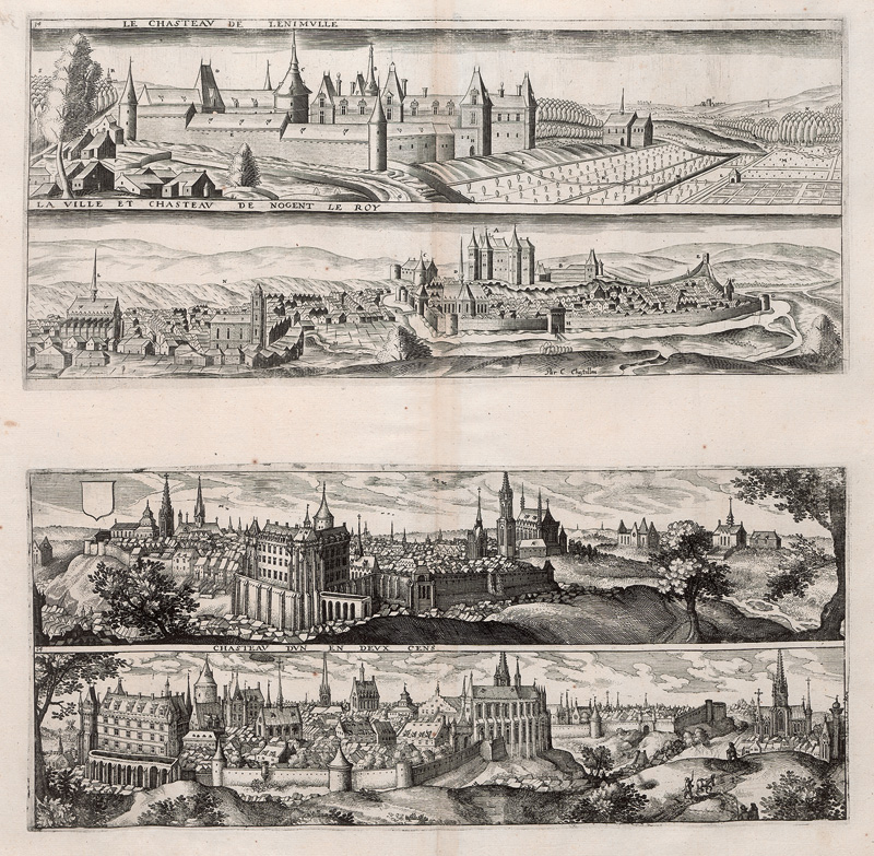 Lot 92, Auction 126, Chastillon, Claude, Topographie françoise